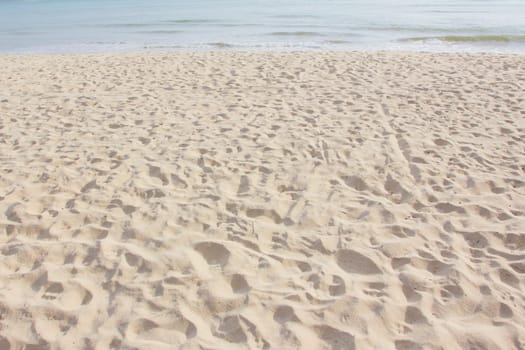 Beach and tropical sea, Holiday background