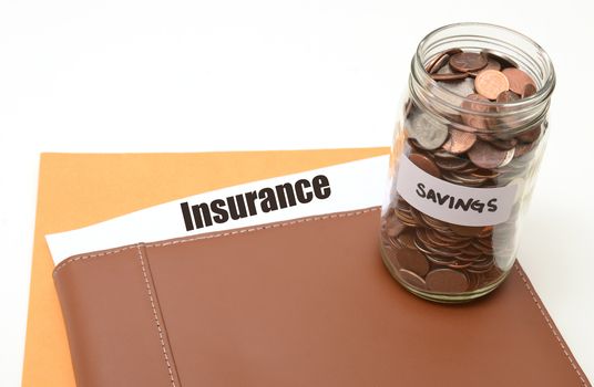save money on insurance concept