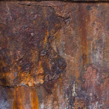 Rusty metal, grunge texture for background