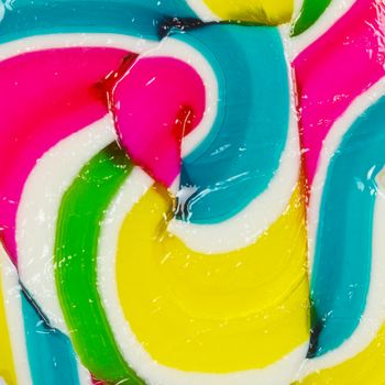 Colorful of Lollipop texture for background