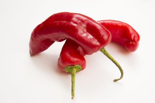 Composition of fresh and vibrant peppers.