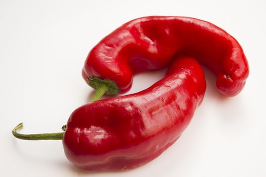 Composition of fresh and vibrant peppers.