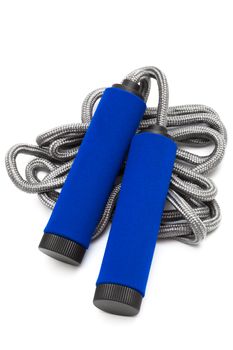 modern skipping rope on a white background