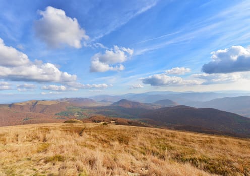 Autumn in Bieszczady mountains - Poland