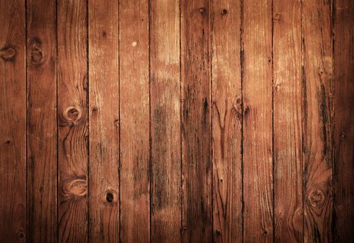 Old wooden background or texture