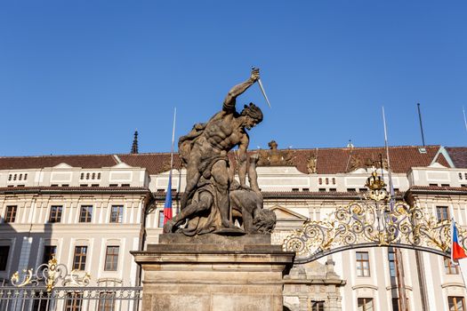 Prague castle Located in the Hradcany district is the official residence and office of the President of the Czech Republic.