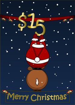 Merry Christmas - 15 Dollar- gift certificate 