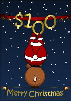 Merry Christmas - 100 Dollar- gift certificate 