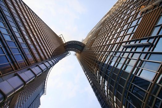 HONG KONG, CHINA - MARCH 29:  L'hotel Nina et Convention Centre Hong Kong is a 5-star hotel consists of 2 towers - 42 storeys and  89 storeys Hong Kong, March 29, 2012.