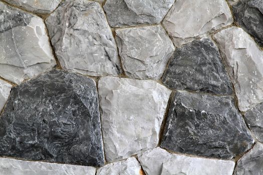 Texture of stone wall with for background