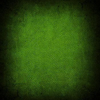 Dirty green leather texture