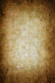 Dirty brown canvas texture
