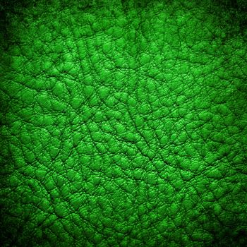 Dirty green leather texture