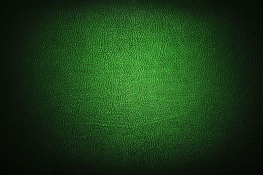 Dirty green leather texture