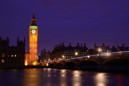 Big Ben and Westminister the House of Parliament, London, UK