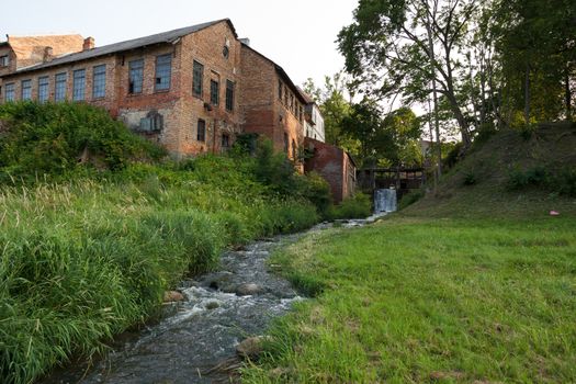 old water mill in the countryside