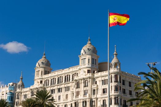 Alicante Explanada de Espana casa Carbonell buiding in Spain