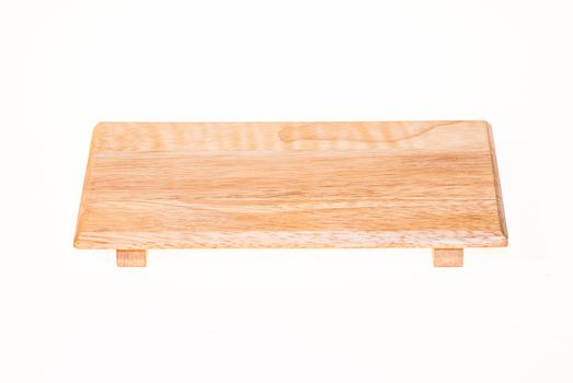 cutting board on a white background