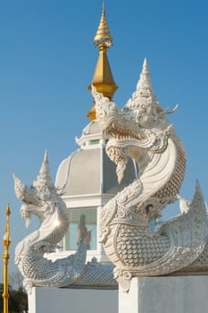 White stair naga in thailand