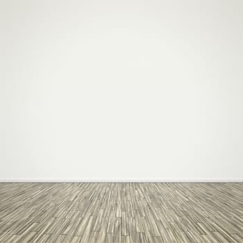 An empty room background for your own content