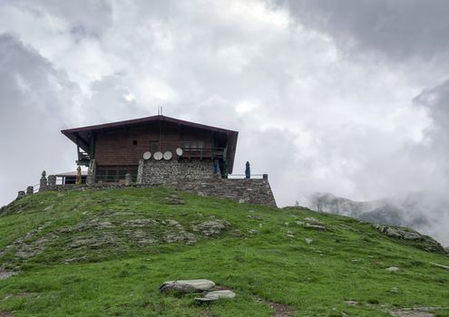 Mountain Hut in Romania (on the Transfagarasan road)