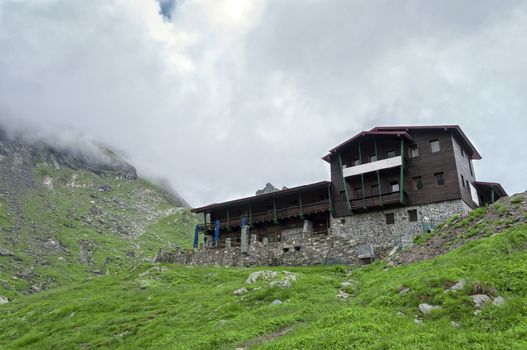 Mountain Hut in Romania (on the Transfagarasan road)