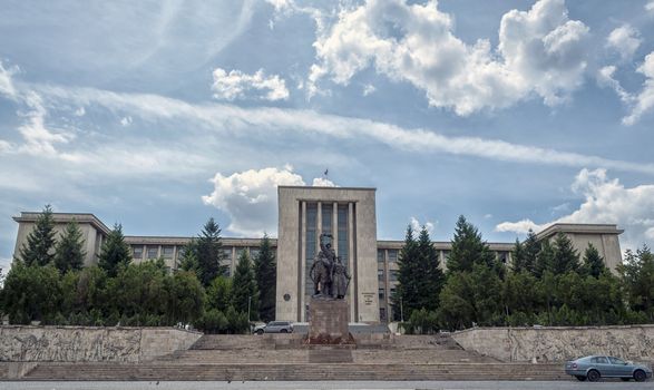 Bucharest, Romania - July 01, 2013: The Carol I National Defence University is an institution of higher education, located in Bucharest, Romania. It was established in 1889 under the War Superior School name on 01 July 2013 in Bucharest, Romania