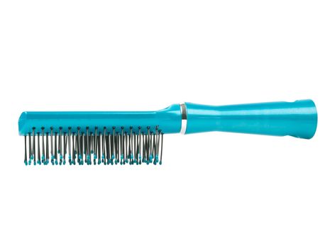 hair brush isolated on white background