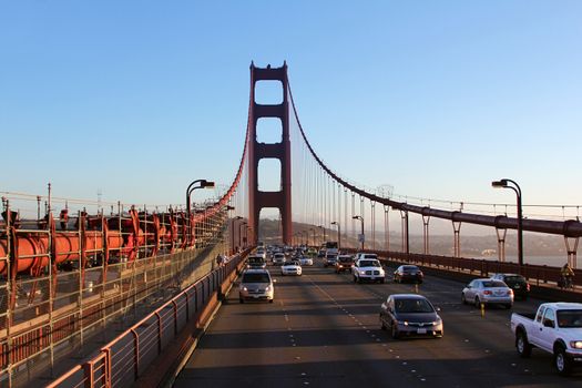 SAN FRANCISCO - OCTOBER 19: Golden Gate bridge in San Francisco 19 Octoder 2012, California, USA
