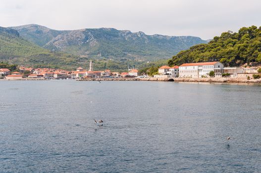 City of Jelsa on Hvar Island in Croatia