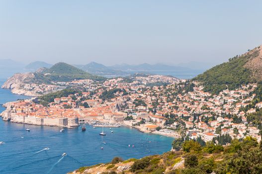 The Old Town of Dubrovnik in Croatia