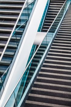 Interior Modern Architectural Staircase Detail