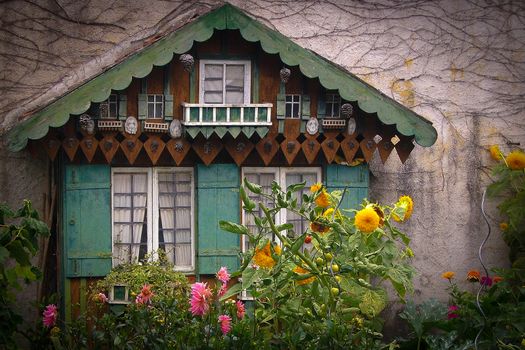 Little house, Altstadt-Lehel, Munich, Bavaria, Germany, Europe