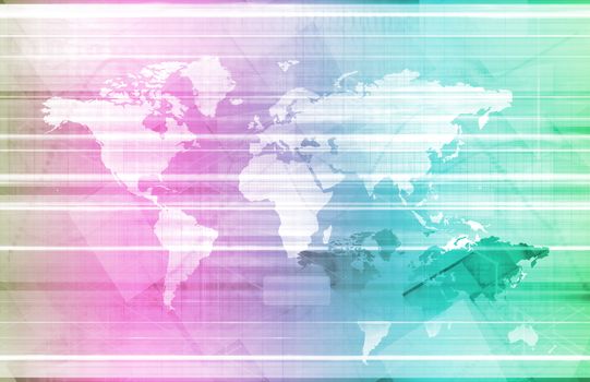 Global Network and Communication Technology as Art