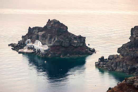 Oia Santorini Greece famous with romantic and beautiful sunsets