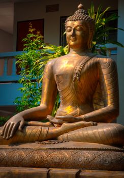 Thai style buddist temple