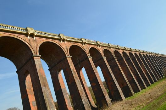 Built in 1841 using over 11 million bricks the Ouse Valley Viaduct spans the River Ouse in Sussex,England.