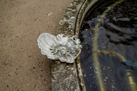 Ornamental fountains of the Palace of Aranjuez, Madrid, Spain