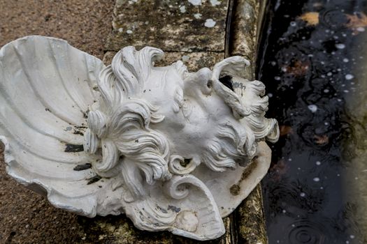 Ornamental fountains of the Palace of Aranjuez, Madrid, Spain