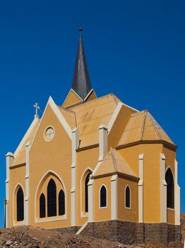 Evangelical Lutheran Church in Luderitz (Southern Namibia)
