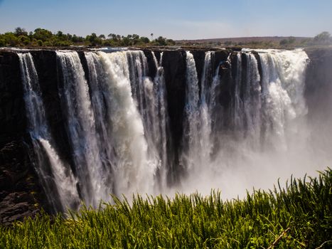 Main Cataract of Victoria Falls (from Zimbabwean side)