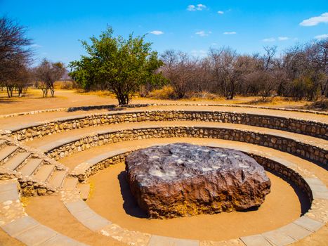 Hoba meteorite - the biggest meteorite on Earth