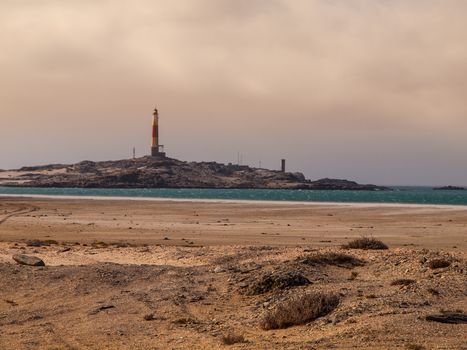 Ocean lighthouse near Luderitz in southern Namibia Ocean lighthouse near Luderitz (Namibia)