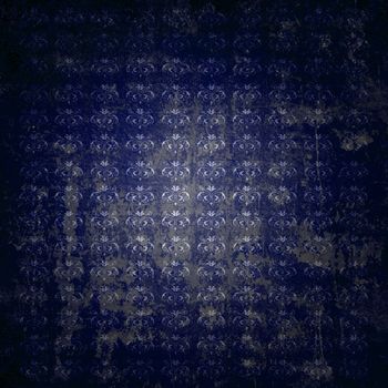 Blue ornaments background
