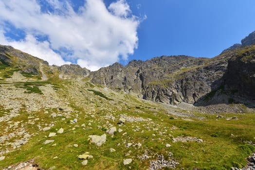 Beautiful landscape of tatry mountains - Poland