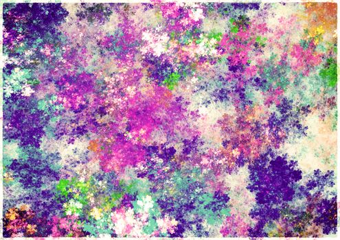 beautiful background with floral pattern