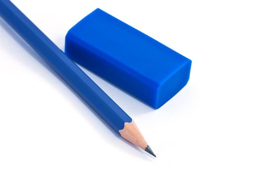 pencil and eraser