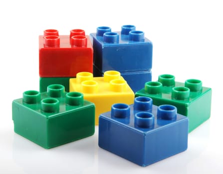 plastic building blocks