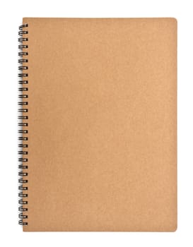 recycled paper notebook front cover