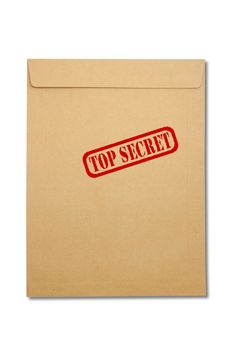 Paper Envelope isolated on white background